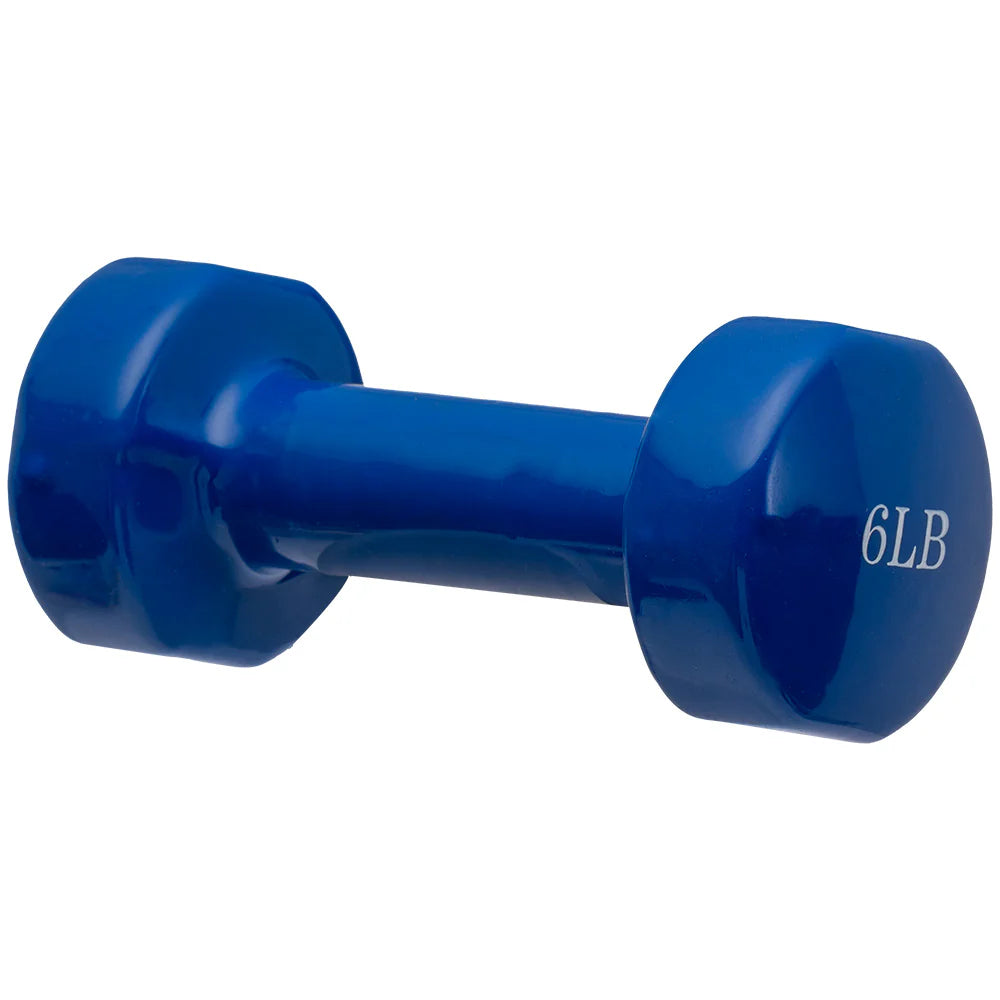 Mancuerna Encauchetada 6LB En Vinilo Sportfitness