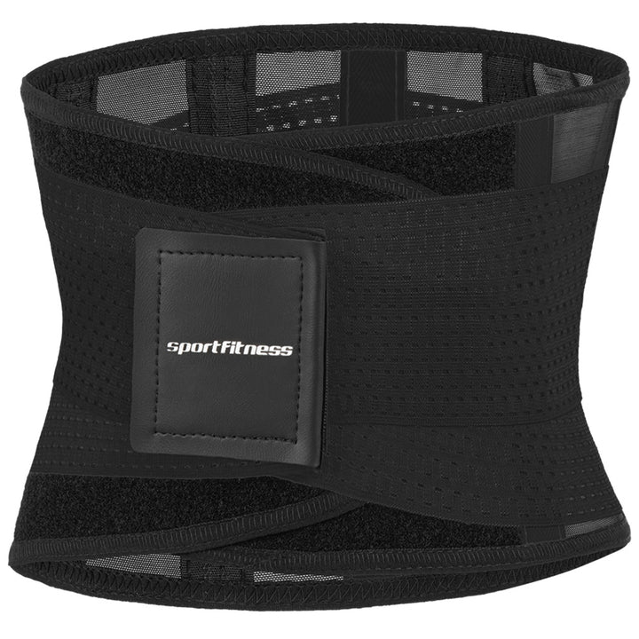 Cinturón Faja Abdominal Negro Sportfitness