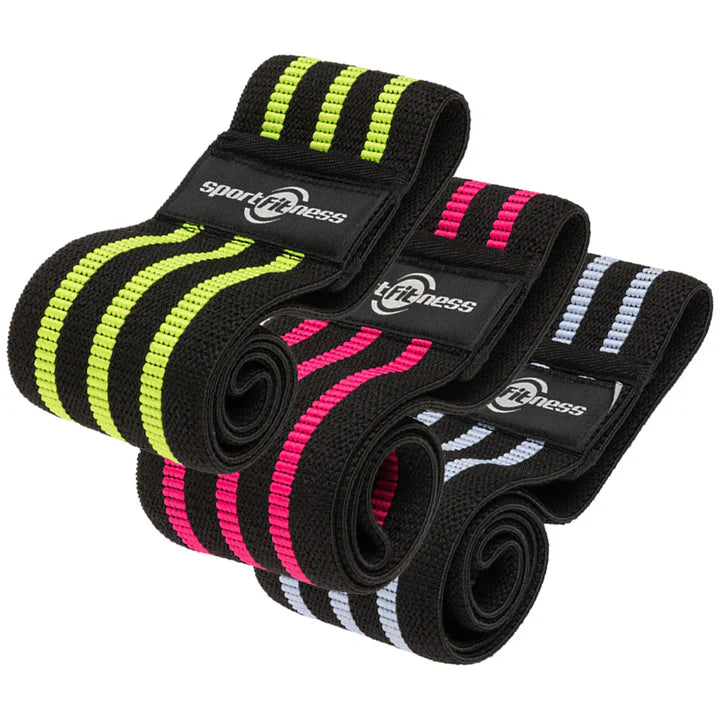 Set de Bandas Elásticas en Tela Sportfitness