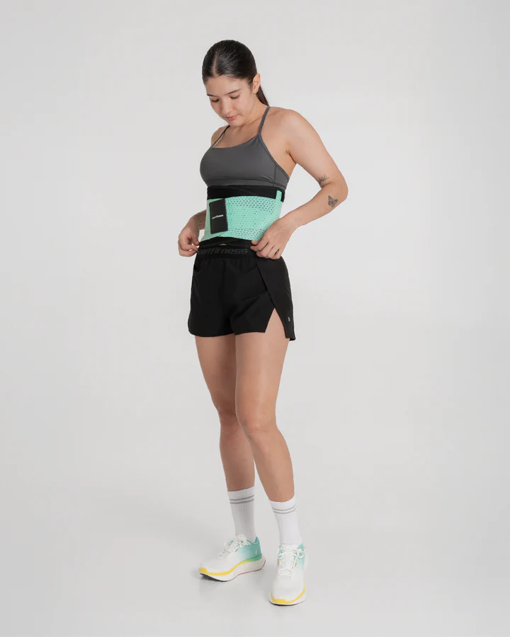 Faja Cinturilla Doble Ajuste Menta Sportfitness