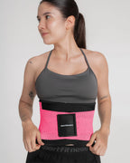 Faja Cinturilla Doble Ajuste Fucsia Sportfitness