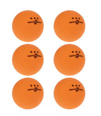 Pelotas de Ping Pong Naranja x6 Sportfitness