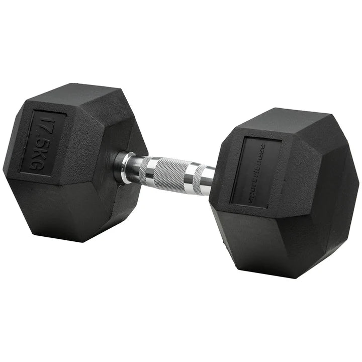 Mancuerna Encauchetada 17.5KG Sportfitness