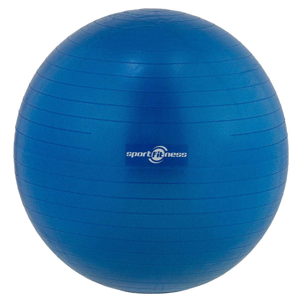 Balon de Pilates Azul de 55cm Sportfitness
