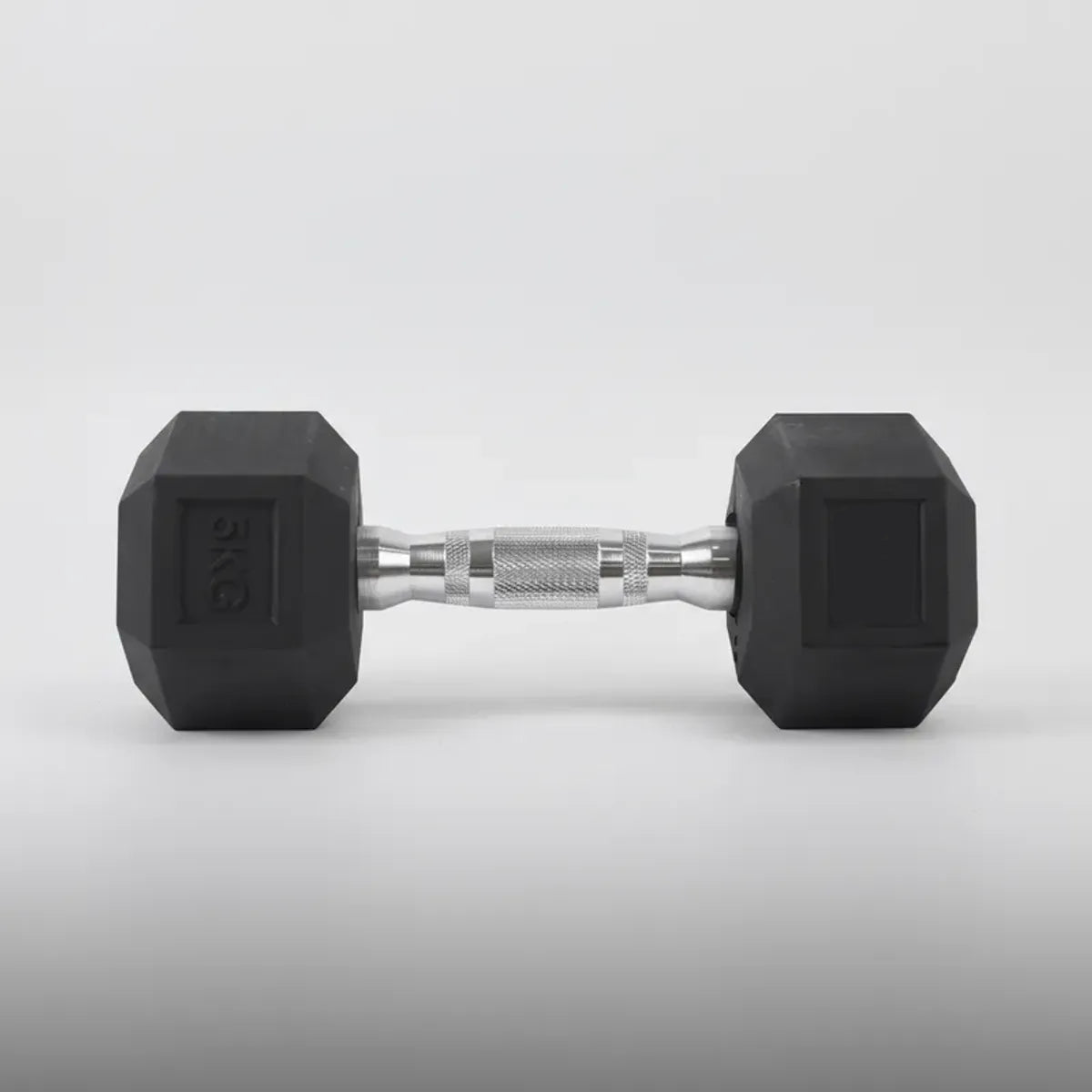 Mancuerna Hexagonal Encauchetada de 5KG Sportfitness