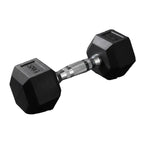 Mancuerna Hexagonal Encauchetada de 5KG Sportfitness
